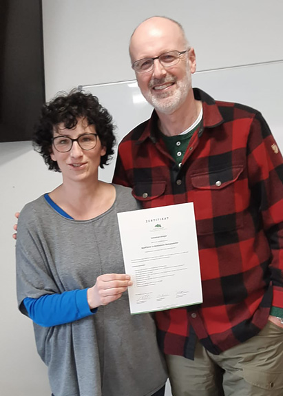 Andrea Hartmann-Lang und Peter Wohlleben